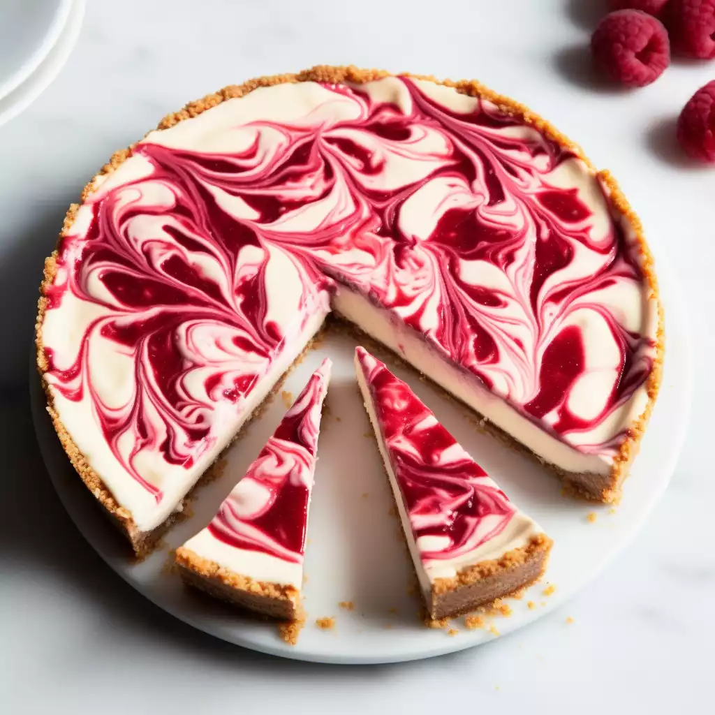 Raspberry Swirl Cheesecake Recipe