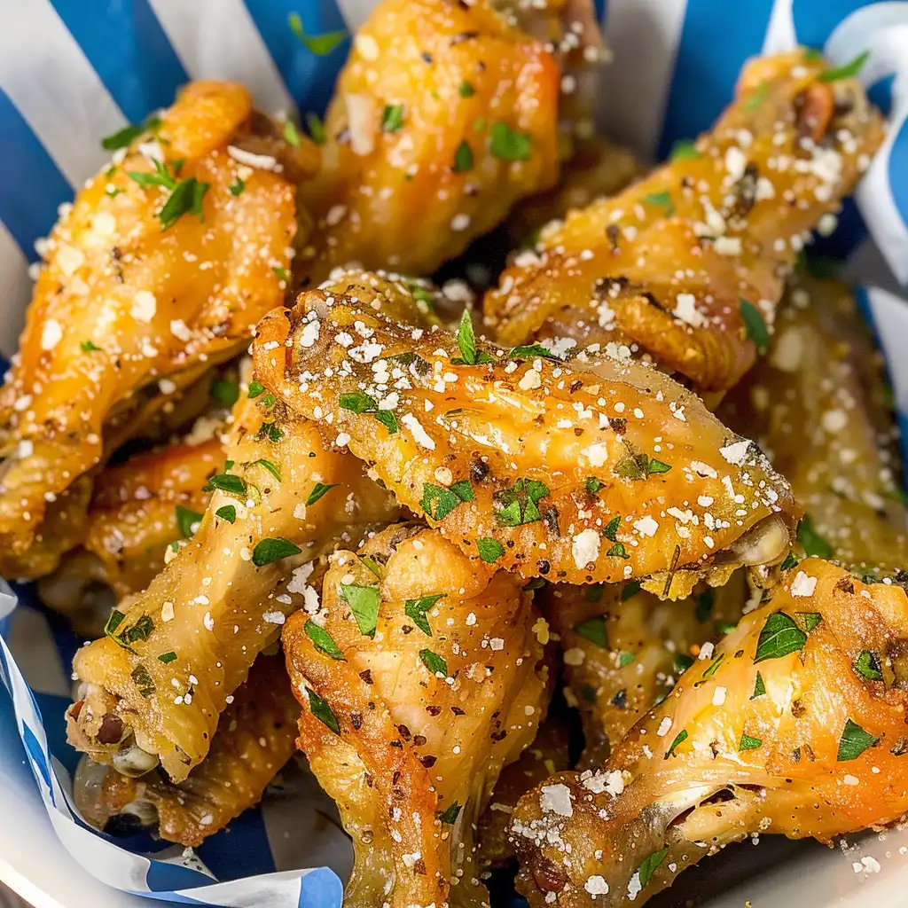 Garlic Parmesan Chicken Wings