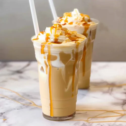 Iced Caramel Latte