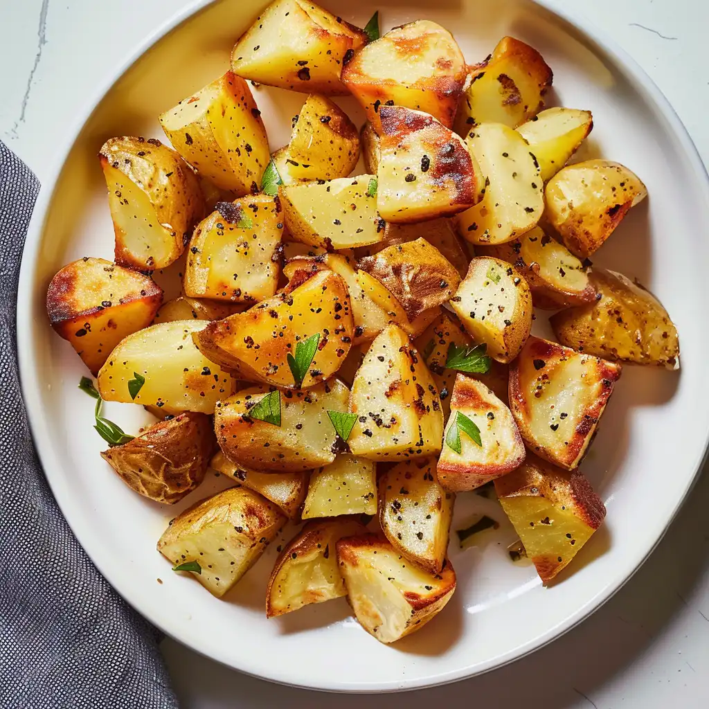 Lemon Pepper Roasted Potatoes