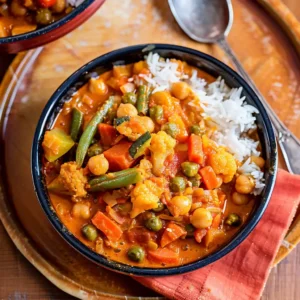 Chickpea And Vegetable Curry